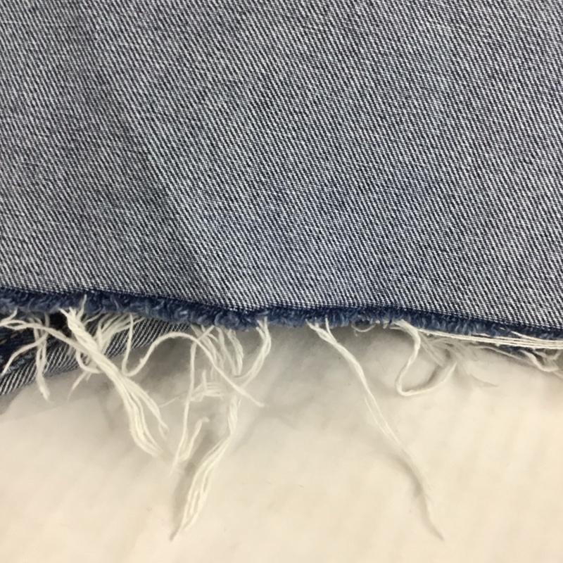 ロデオクラウンズ Rodeo Crowns パンツ デニム、ジーンズ 420DSM11-0090 ラップワイドパンツ タグ付き M ダメージ加工 青 / ブルー /  レディース USED 古着 中古 10113001