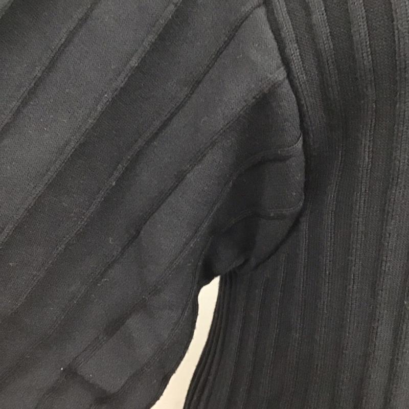 スライ SLY ワンピース ロングスカート 030fsz73-3070 ワンピース 長袖ニットワンピース 2 無地 黒 / ブラック /  レディース USED 古着 中古 10124581