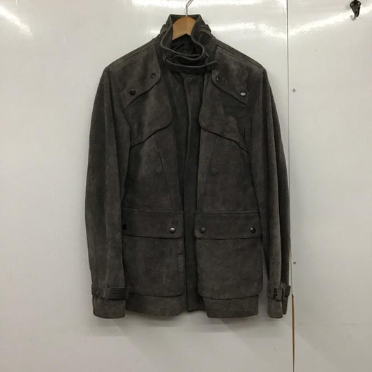 アバハウス ABAHOUSE ジャケット、上着 ジャケット、ブレザー 長袖ジャケット ジップアップジャケット 3 無地 灰 / グレー /  メンズ USED 古着 中古 10141526