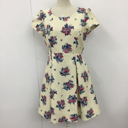 ダズリン dazzlin ワンピース ひざ丈スカート 021530300501 ワンピース 半袖ワンピース フレアスカート M 総柄 マルチカラー / マルチカラー /  レディース USED 古着 中古 10110086