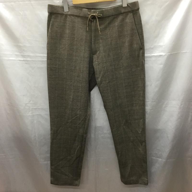 グローバルワーク GLOBAL WORK パンツ スラックス スラックスパンツ ワイドパンツ カジュアルパンツ チェックパンツ L チェック マルチカラー / マルチカラー /  メンズ USED 古着 中古 10116165