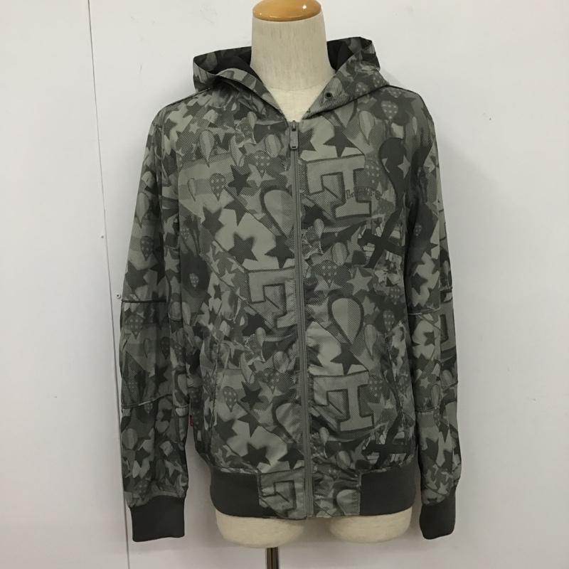 リーバイス Levi s ジャケット、上着 ジャンパー、ブルゾン ジップアップジャケット ジャンパー アウター ナイロンジャケット L カモフラージュ柄・迷彩 カーキ / カーキ /  メンズ USED 古着 中古 10105618