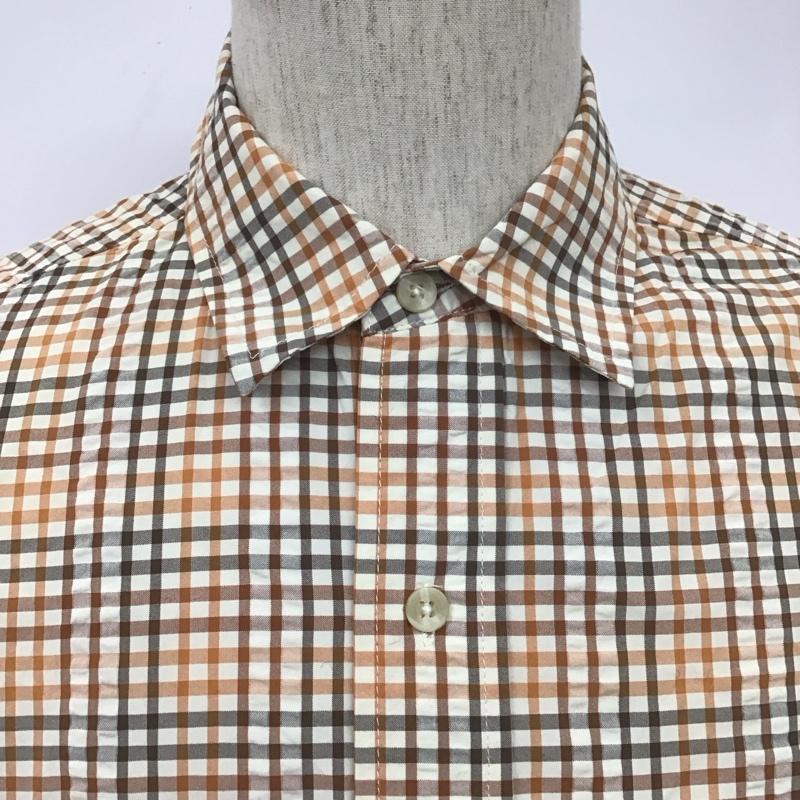 エルエルビーン L.L.Bean シャツ、ブラウス 半袖 S チェック マルチカラー / マルチカラー /  メンズ USED 古着 中古 10111372