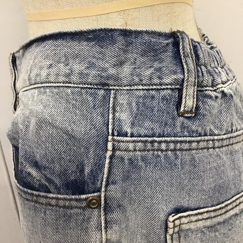 ダブルクローゼット w closet パンツ デニム、ジーンズ デニムパンツ スリムパンツ ストレッチパンツ ジーンズ FREE 無地 インディゴ / インディゴ /  レディース USED 古着 中古 10120408