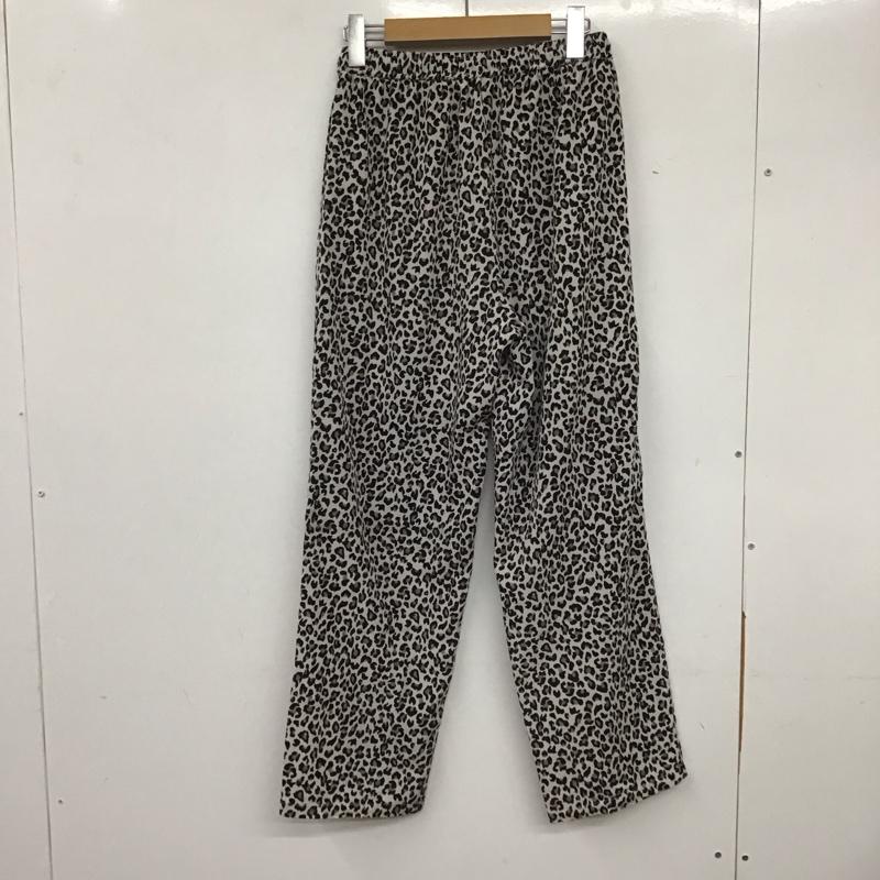 ローリーズファーム LOWRYS FARM パンツ スラックス lf519154ad リラックスパンツ ワイドパンツ FREE ヒョウ柄・レオパード柄 マルチカラー / マルチカラー /  レディース USED 古着 中古 10136744