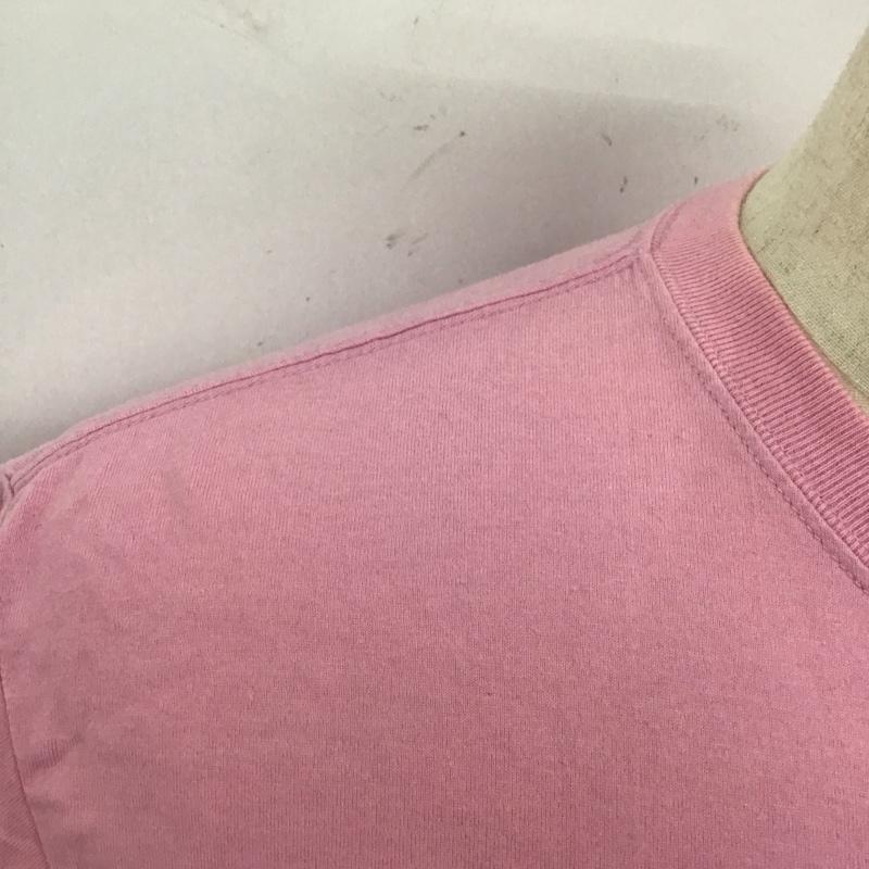 エクストララージ XLARGE Tシャツ 半袖 半袖カットソー プリントTシャツ クルーネックカットソー M ロゴ、文字 桃 / ピンク /  メンズ USED 古着 中古 10114192