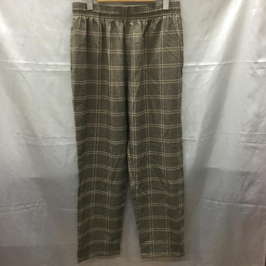 ビームス ハート BEAMS HEART パンツ スラックス スラックス ワイドパンツ カジュアルパンツ ストレートパンツ チェックパンツ M チェック マルチカラー / マルチカラー /  メンズ USED 古着 中古 10112480