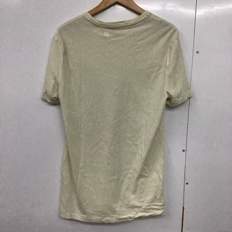 ポロラルフローレン POLO RALPH LAUREN Tシャツ 半袖 半袖カットソー プリントTシャツ クルーネックカットソー M ロゴ、文字 アイボリー / アイボリー /  メンズ USED 古着 中古 10140752