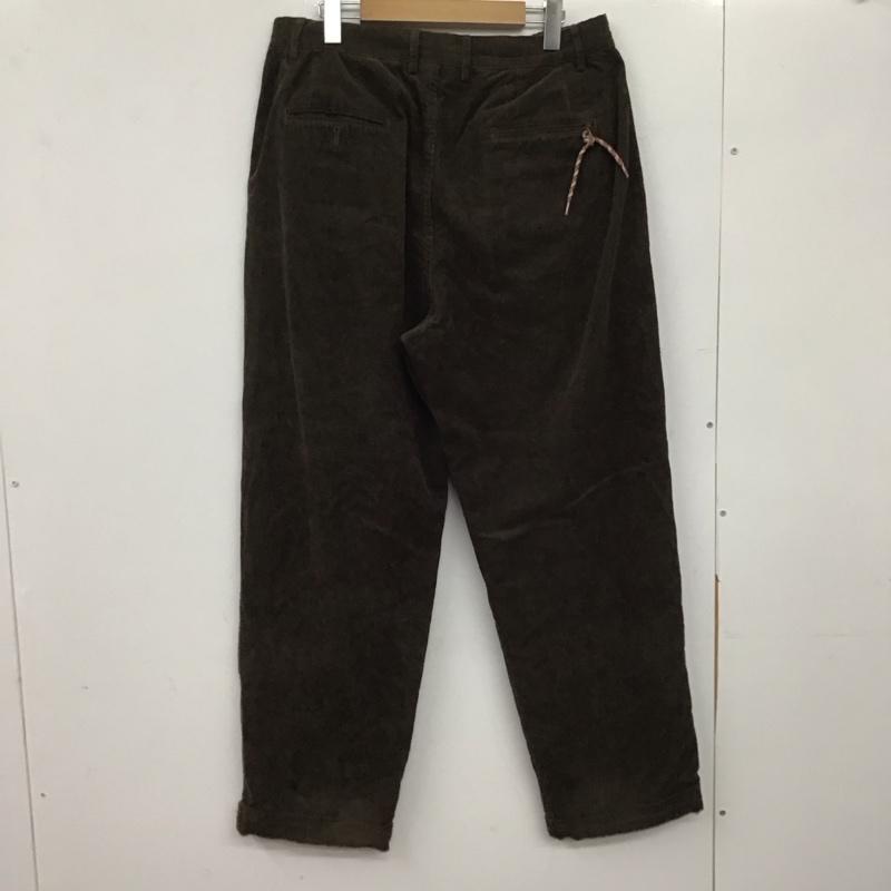 古着 USED ボトムス ボトムス NOTHOMME コーデュロイパンツ L 無地 茶 / ブラウン /  メンズ USED 古着 中古 10144977