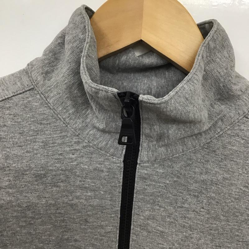 バーバリーブラックレーベル BURBERRY BLACK LABEL Tシャツ 長袖 ハーフジップ 2 無地 灰 / グレー /  メンズ USED 古着 中古 10130163