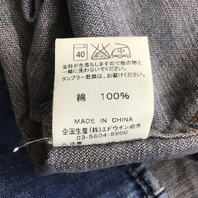 エーケーエム AKM シャツ、ブラウス 長袖 長袖デニムシャツ 長袖シャツ カジュアルシャツ カラーシャツ S 無地 インディゴ / インディゴ /  メンズ USED 古着 中古 10114414