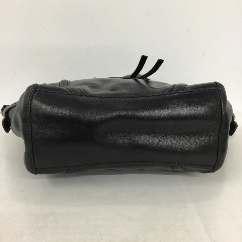 ザラ ZARA ハンドバッグ ハンドバッグ 無地 黒 / ブラック /  レディース USED 古着 中古 10144339