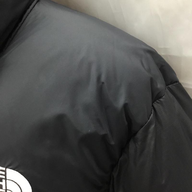 ザノースフェイス THE NORTH FACE ジャケット、上着 ジャンパー、ブルゾン NF0A3C8D RETRONUPTSEJACKET ジップアップジャケット ダウンジャケット L ロゴ、文字 黒 / ブラック /  メンズ USED 古着 中古 10111332