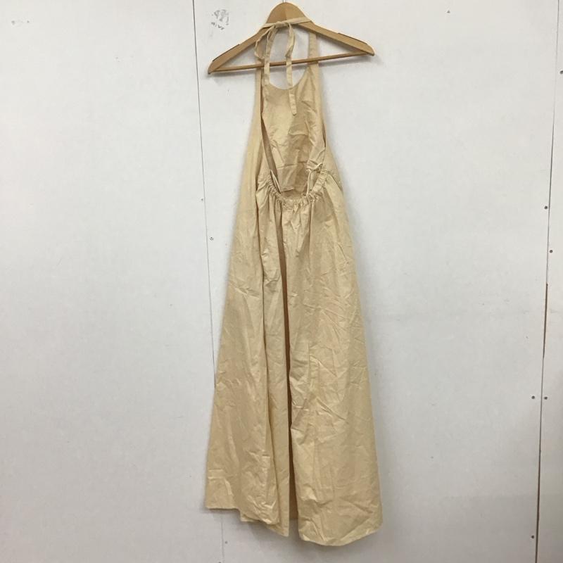 ザラ ZARA ワンピース ロングスカート S 無地 アイボリー / アイボリー /  レディース USED 古着 中古 10129402