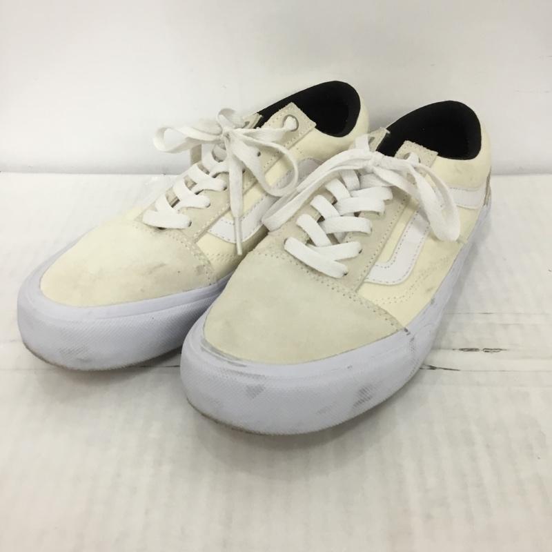 バンズ VANS スニーカー スニーカー V36CF オールドスクール 26cm 26.0cm ロゴ、文字 アイボリー / アイボリー / X 白 / ホワイト /  メンズ USED 古着 中古 10123648