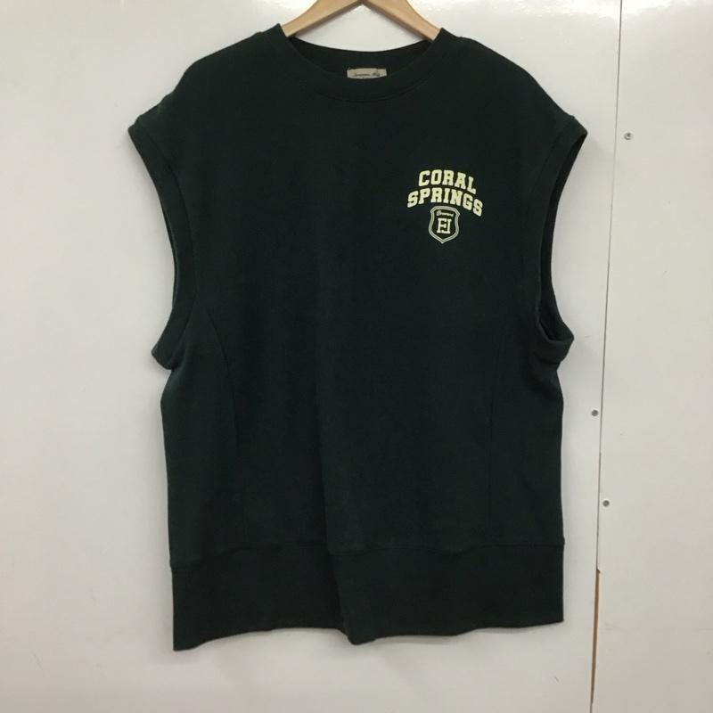 サマンサモスモス Samansa Mos2 ベスト ベスト FREE プリント 緑 / グリーン /  レディース USED 古着 中古 10133834