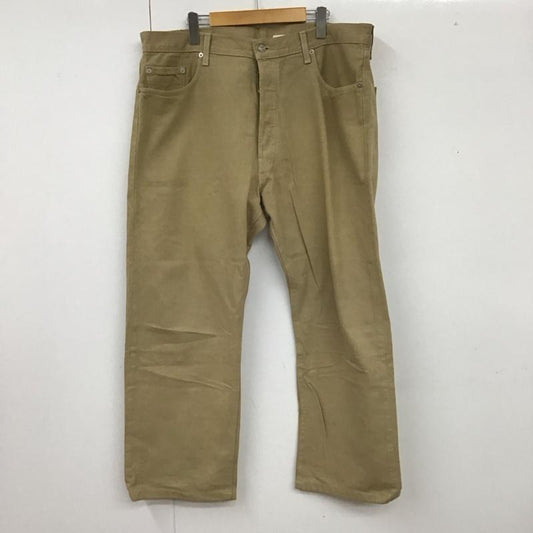 リーバイス Levi s パンツ チノパン WPL423 501 W40 L32 ボタンフライ 40インチ 無地 ベージュ / ベージュ /  メンズ USED 古着 中古 10112928