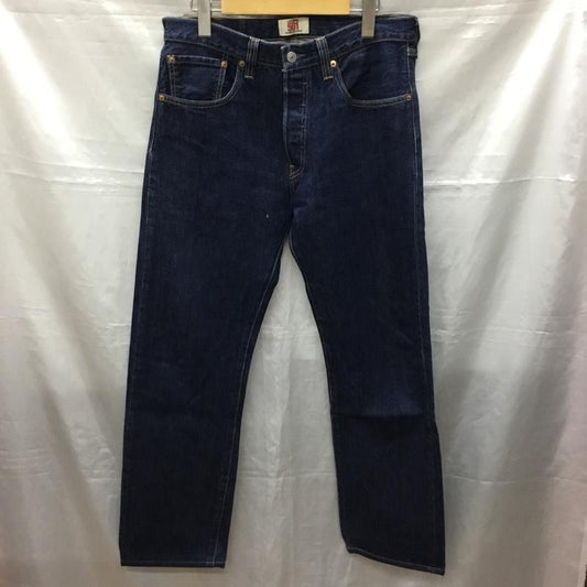 リーバイストラウスアンドコー Levi Strauss & co. パンツ デニム、ジーンズ デニムパンツ ストレートパンツ ワイドパンツ カジュアルパンツ 32インチ 無地 インディゴ / インディゴ /  メンズ USED 古着 中古 10115628