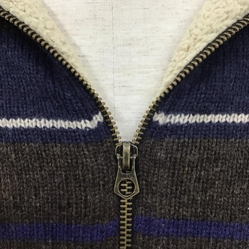エディーバウアー Eddie Bauer パーカー 長袖 ジップパーカー M ボーダー柄 マルチカラー / マルチカラー /  メンズ USED 古着 中古 10111697