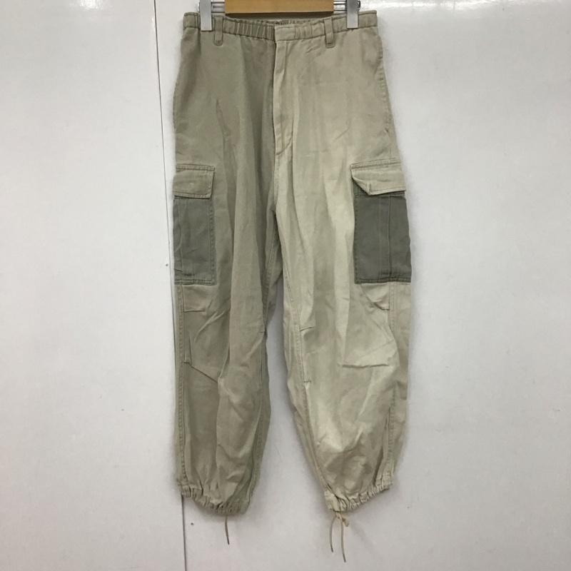 ニコアンド niko and... パンツ ワークパンツ、ペインターパンツ M 無地 ベージュ / ベージュ /  レディース USED 古着 中古 10130273