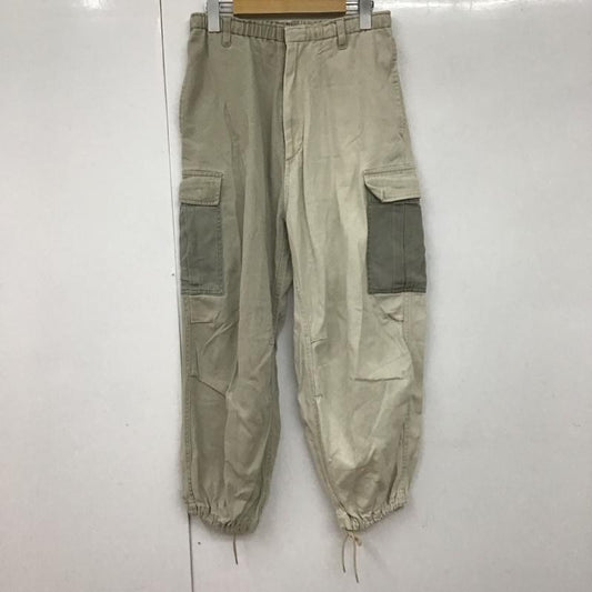 ニコアンド niko and... パンツ ワークパンツ、ペインターパンツ M 無地 ベージュ / ベージュ /  レディース USED 古着 中古 10130273