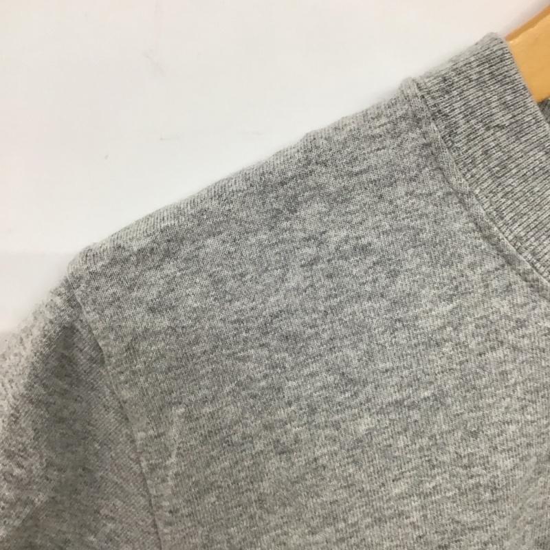 チャムス CHUMS Tシャツ 半袖 L ロゴ、文字 X プリント 灰 / グレー /  レディース USED 古着 中古 10137177