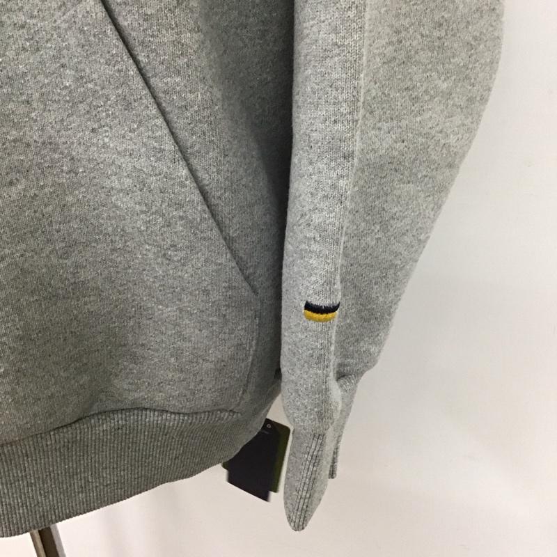 ノーティカ NAUTICA パーカー 長袖 223-1249 Arch logo sweat Hoodie プルオーバー タグ付き M ロゴ、文字 灰 / グレー /  メンズ USED 古着 中古 10110951