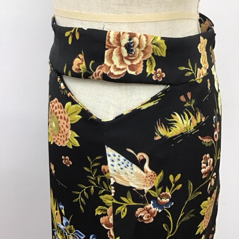ザラ ZARA スカート ロングスカート 8462 058 800 サイドスリット XS 花柄 マルチカラー / マルチカラー /  レディース USED 古着 中古 10113504