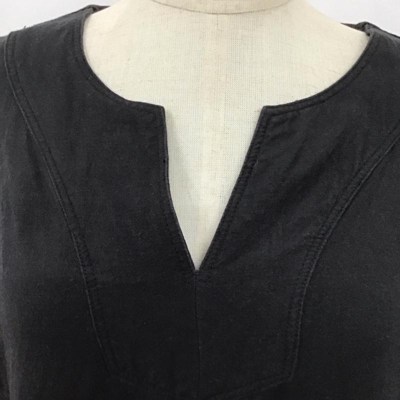 シンプリシテェ Simplicite ワンピース ロングスカート リネンワンピース 無地 黒 / ブラック /  レディース USED 古着 中古 10107338
