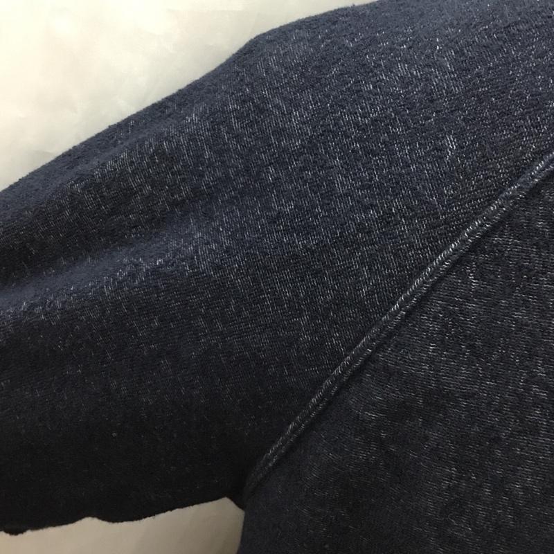 ハリウッドランチマーケット HOLLYWOOD RANCH MARKET カットソー 半袖 L 無地 紺 / ネイビー /  メンズ USED 古着 中古 10113473