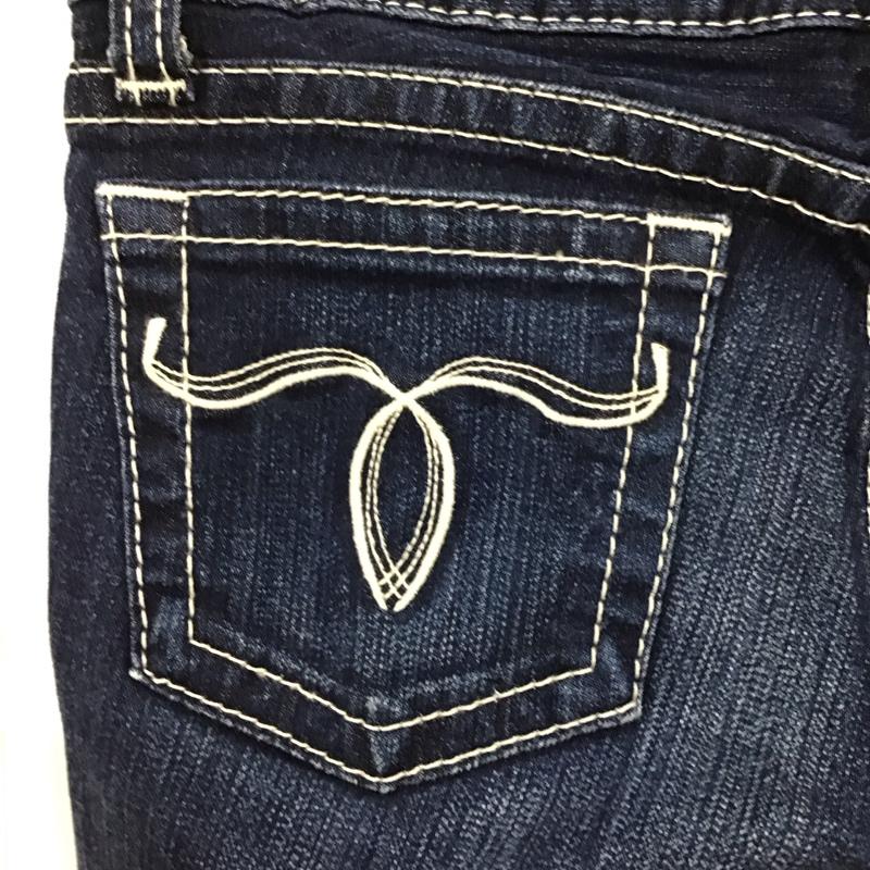 マウジー MOUSSY パンツ デニム、ジーンズ 0109ac12-1500-2 NYLONfitStraightSlim デニムパンツ ストレッチパンツ 無地 インディゴ / インディゴ /  レディース USED 古着 中古 10119051