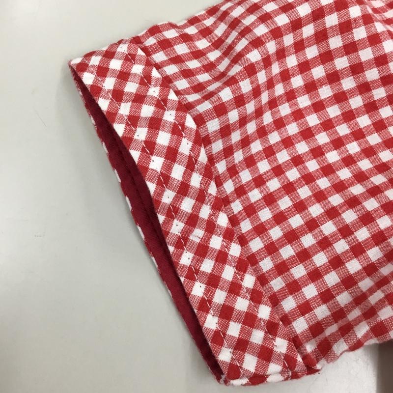 バーバリーブラックレーベル BURBERRY BLACK LABEL シャツ、ブラウス 半袖 半袖シャツ カラーシャツ 半袖カットソー チェックシャツ 3 チェック 白 / ホワイト / X 赤 / レッド /  メンズ USED 古着 中古 10119399