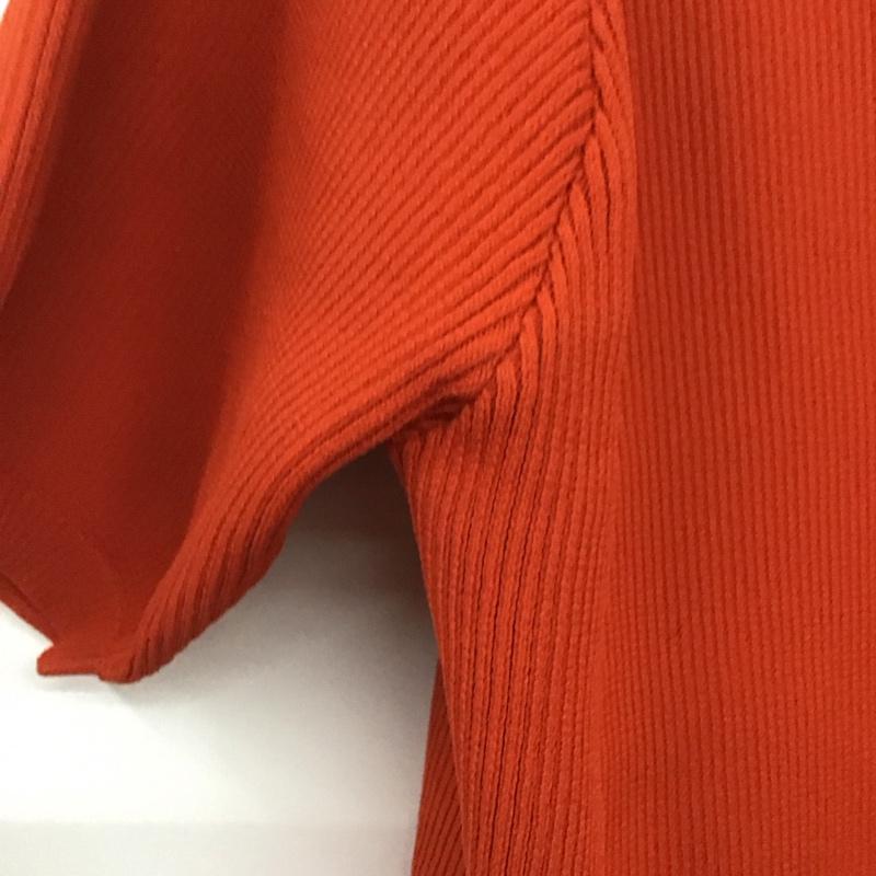 ディスコート Discoat カーディガン 半袖 DCZ1041305A0005 ライトスポンディッシュWジップ半袖カーデ タグ付き FREE 無地 赤 / レッド /  レディース USED 古着 中古 10146409