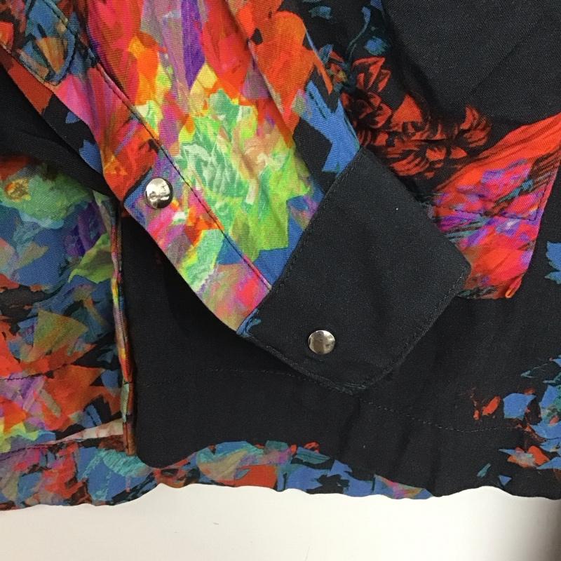 ディーゼル DIESEL シャツ、ブラウス 長袖 長袖シャツ プリントシャツ カラーシャツ プリント マルチカラー / マルチカラー /  レディース USED 古着 中古 10147649