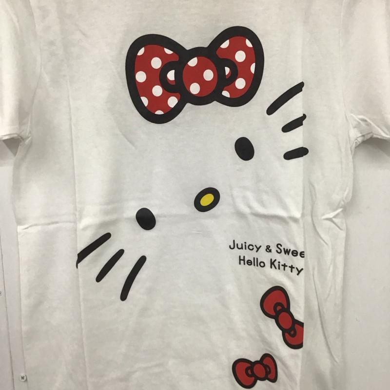 古着 USED Tシャツ 半袖 ハローキティ M キャラクター X プリント 白 / ホワイト /  レディース USED 古着 中古 10147671