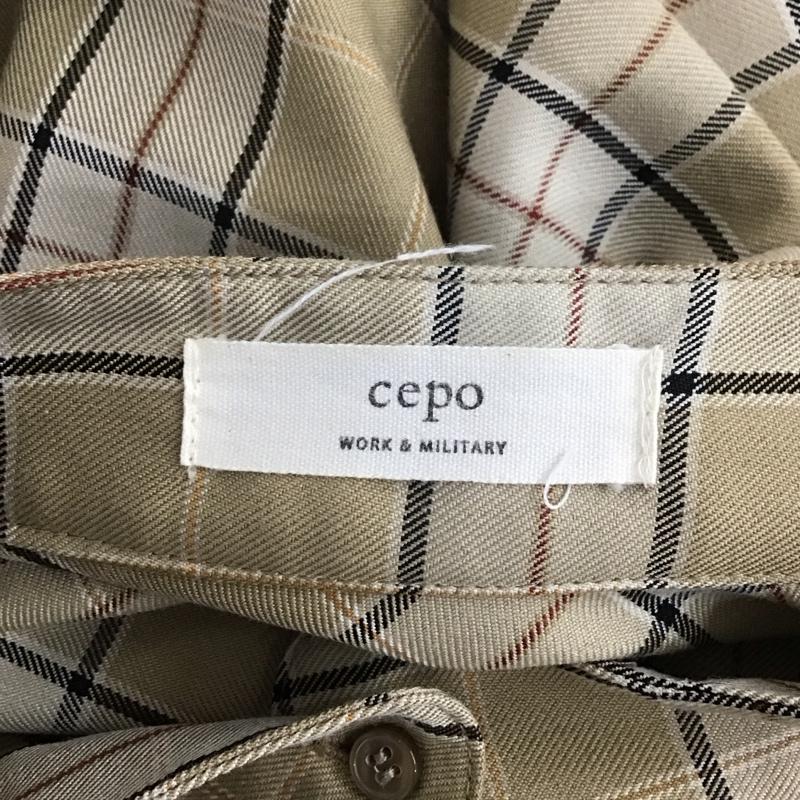 セポ cepo シャツ、ブラウス 長袖 M チェック マルチカラー / マルチカラー /  レディース USED 古着 中古 10109094