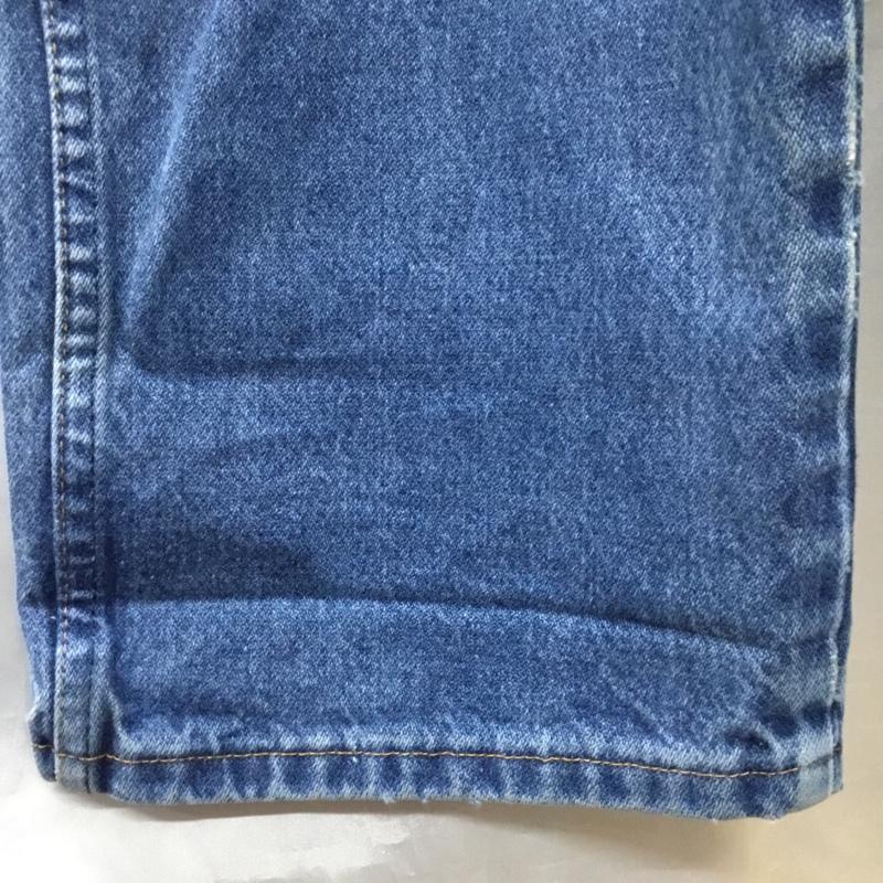 ラングラー Wrangler パンツ デニム、ジーンズ デニムパンツ ストレートパンツ ワイドパンツ カジュアルパンツ 38 無地 インディゴ / インディゴ /  メンズ USED 古着 中古 10122285