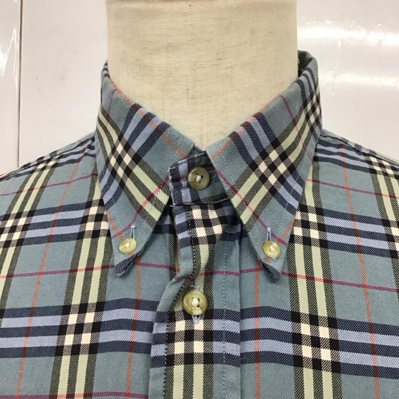 バーバリーロンドン Burberry London シャツ、ブラウス 長袖 長袖シャツ カラーシャツ ポケットシャツ 長袖カットソー チェックシャツ M チェック マルチカラー / マルチカラー /  メンズ USED 古着 中古 10119019