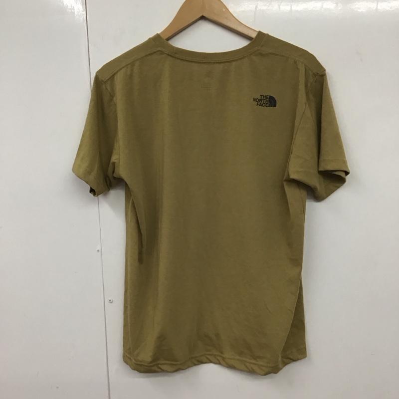 ザノースフェイス THE NORTH FACE Tシャツ 半袖 nt31622 トレッキング半袖Tシャツ 半袖カットソー プリントTシャツ M ロゴ、文字 カーキ / カーキ /  メンズ USED 古着 中古 10130470