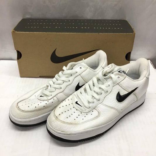 ナイキ NIKE スニーカー スニーカー 630033 103 00 1996年製 AIR FORCE1 ジュエルスウッシュ 26cm 箱有 26.0cm ロゴ、文字 白 / ホワイト / X 黒 / ブラック /  メンズ USED 古着 中古 10120559