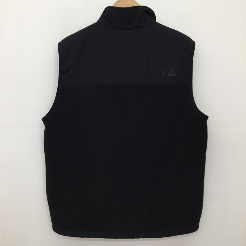 ザノースフェイス THE NORTH FACE ジャケット、上着 ダウンベスト NA72453 DENALI VEST フリースベスト M ロゴ、文字 黒 / ブラック /  メンズ USED 古着 中古 10137326