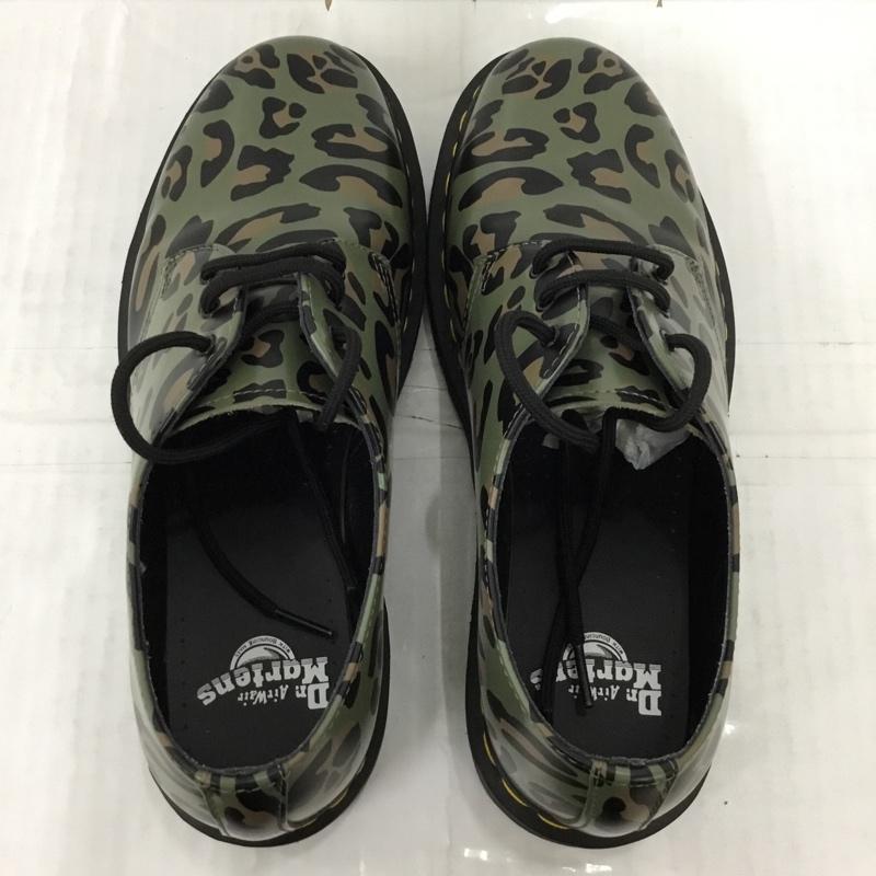 ドクターマーチン Dr.Martens カジュアルシューズ カジュアルシューズ 27686384 Distorted Leopard Smooth 3ホール UK8 箱有 US：9 ヒョウ柄・レオパード柄 黒 / ブラック / X ベージュ / ベージュ / X カーキ / カーキ /  メンズ USED 古着 中古 10109892