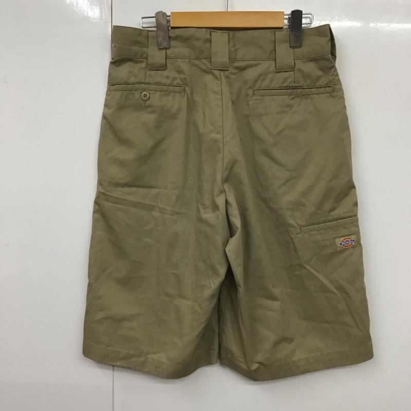 ディッキーズ Dickies パンツ ショートパンツ ハーフパンツ ショートパンツ カジュアルパンツ 30インチ 無地 ベージュ / ベージュ /  メンズ USED 古着 中古 10110202