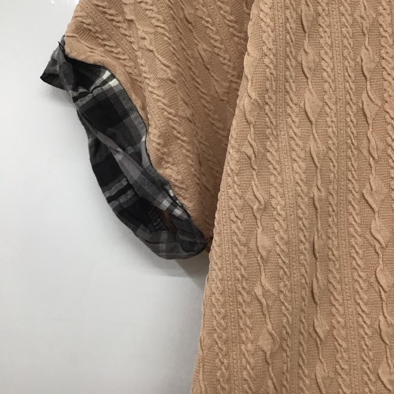 アクシーズファム axes femme カットソー 半袖 半袖カットソー カラーシャツ M 総柄 マルチカラー / マルチカラー /  レディース USED 古着 中古 10147036
