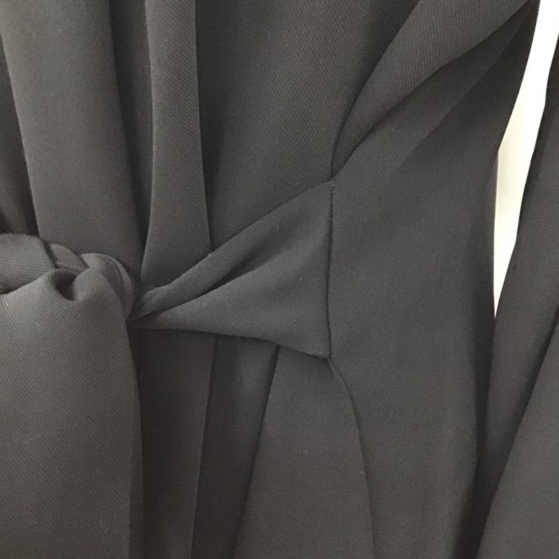 ザラ ZARA ワンピース ロングスカート L 無地 黒 / ブラック /  レディース USED 古着 中古 10106428