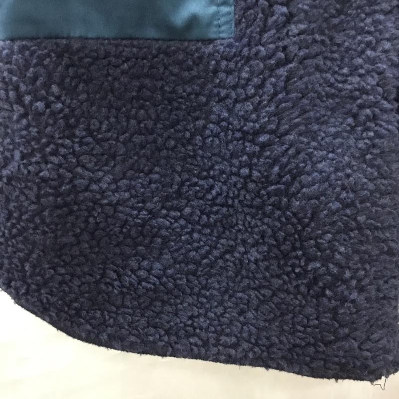 ニコアンド niko and... パンツ ショートパンツ ショートパンツ ハーフパンツ カジュアルパンツ リバーシブル フリースパンツ 3 無地 紺 / ネイビー /  メンズ USED 古着 中古 10113874