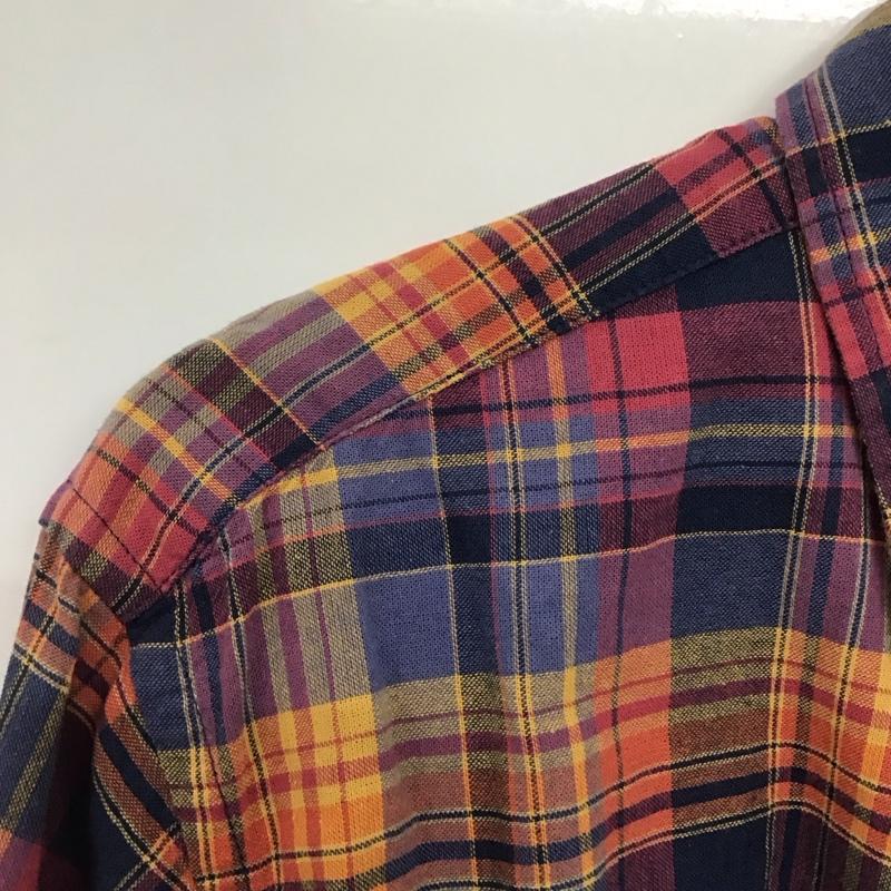 ギャップ GAP シャツ、ブラウス 長袖 長袖シャツ チェックシャツ カラーシャツ M チェック マルチカラー / マルチカラー /  メンズ USED 古着 中古 10141683