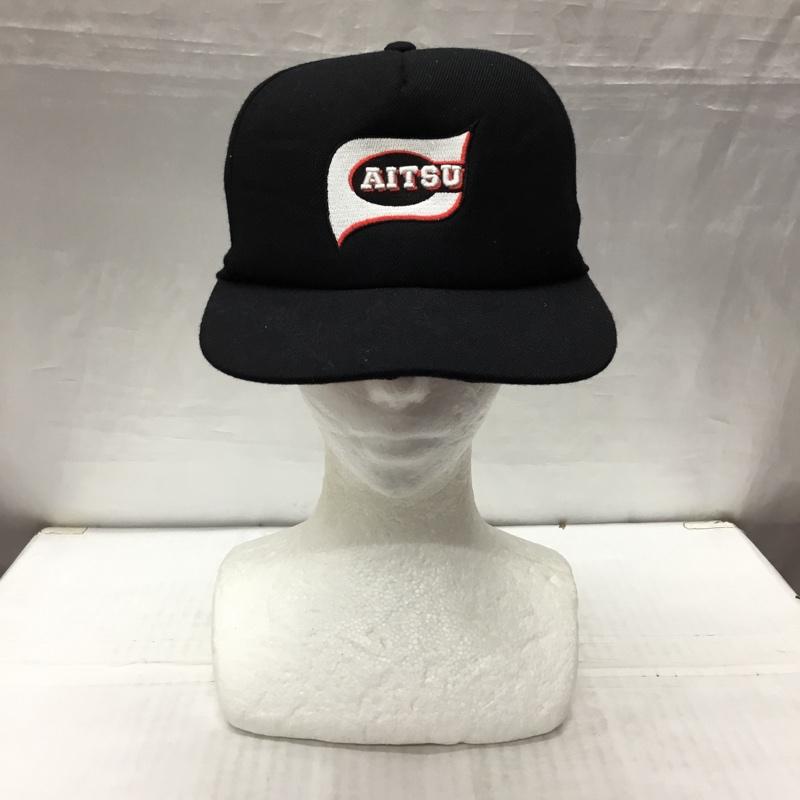 パンクドランカーズ PUNK DRUNKERS 帽子 キャップ あいつになれるCAP ロゴ、文字 黒 / ブラック /  メンズ USED 古着 中古 10118925