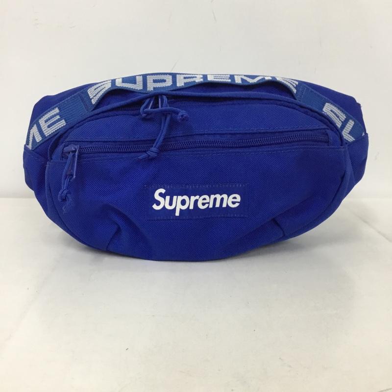 シュプリーム Supreme ウエストバッグ ウエストバッグ 18SS Waist Bag ロゴ、文字 青 / ブルー /  メンズ USED 古着 中古 10146525