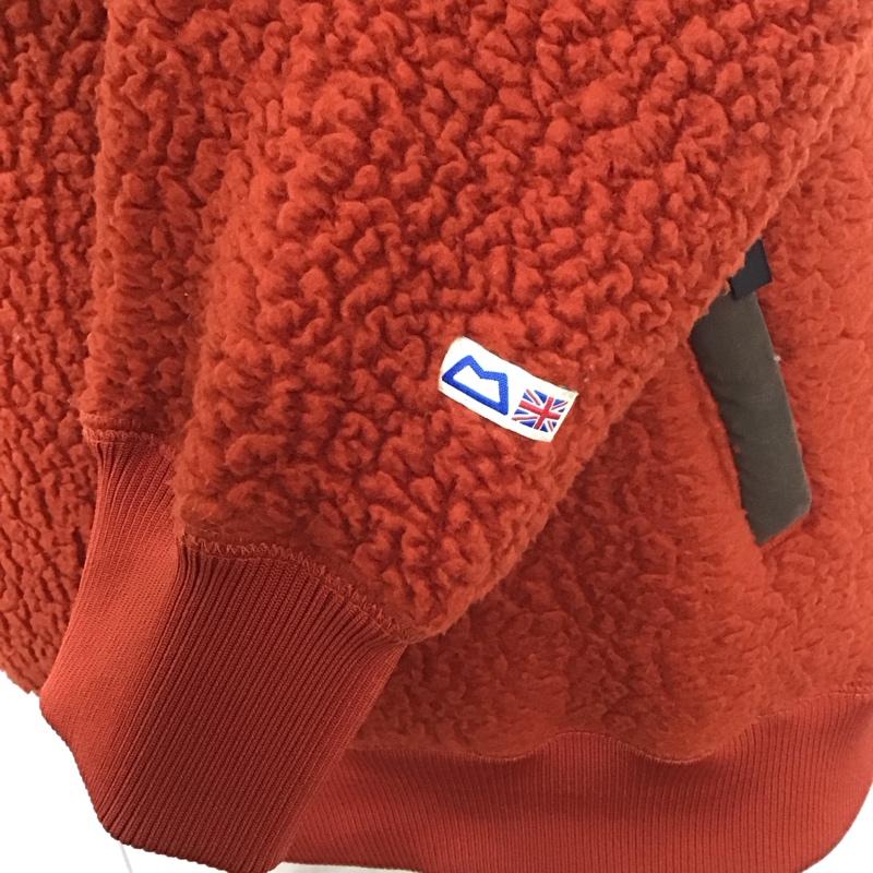 マウンテンイクイップメント MOUNTAIN EQUIPMENT トレーナー 長袖 425181 ボアスウェット S 無地 えんじ / ワインレッド /  メンズ USED 古着 中古 10123885